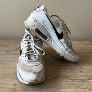Women’s Nike Air Max white sneakers